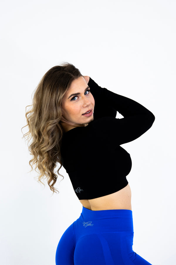 Long Sleeve Crop Top