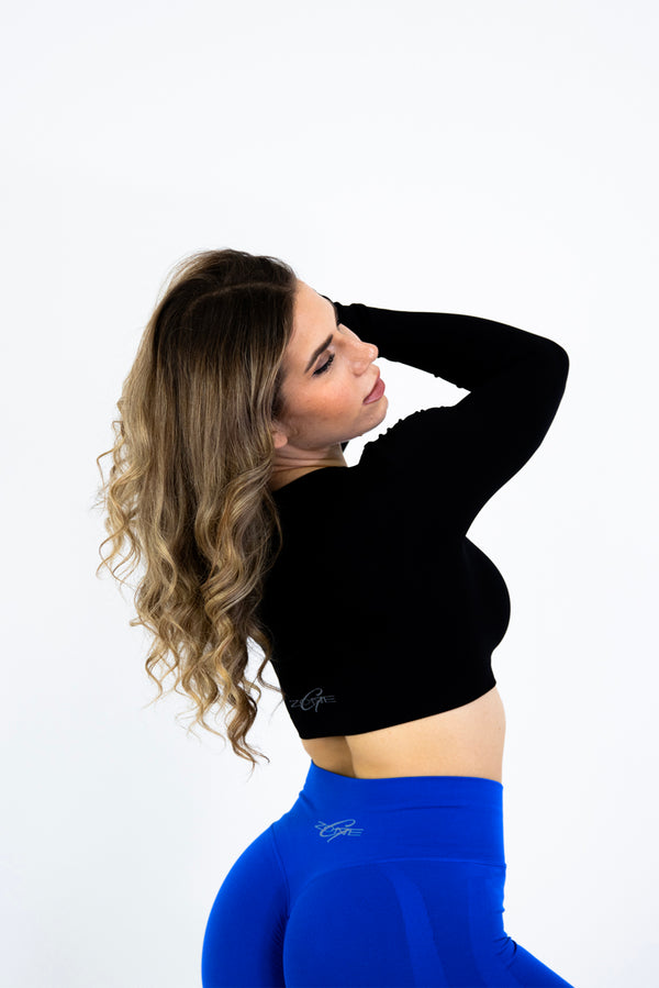 Long Sleeve Crop Top