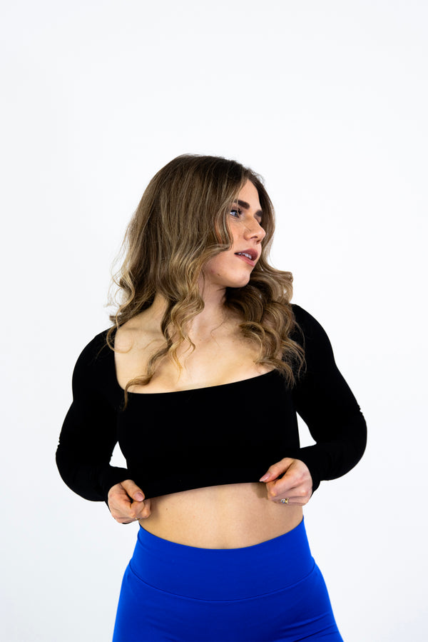 Long Sleeve Crop Top