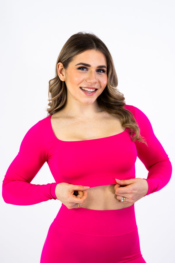 Long Sleeve Crop Top