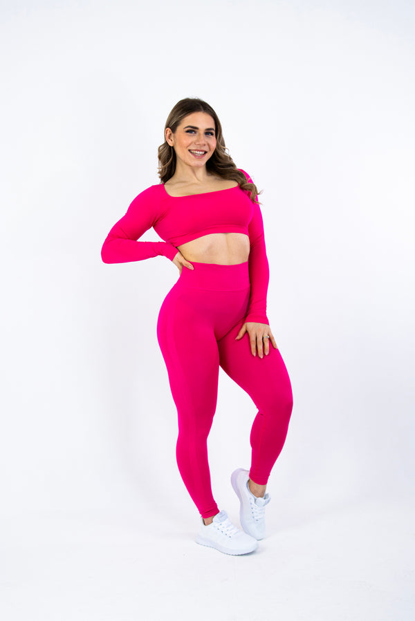 Long Sleeve Crop Top