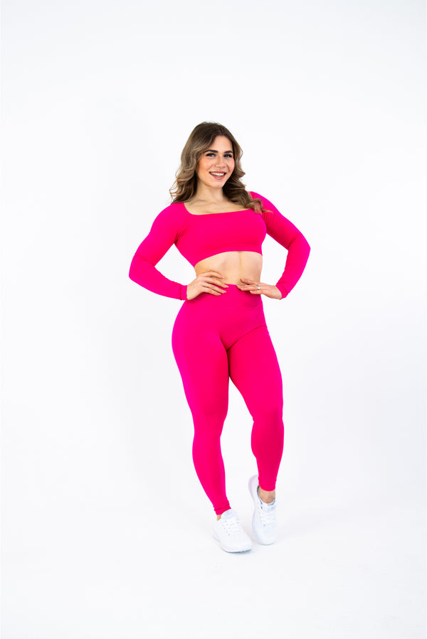 Long Sleeve Crop Top