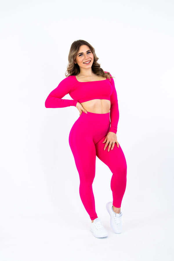 Long Sleeve Crop Top