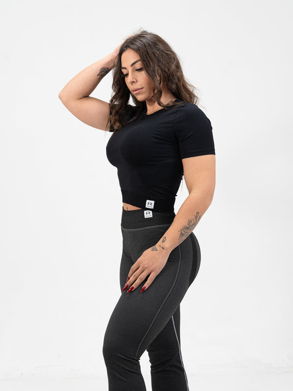 Flared Leggings Push Up