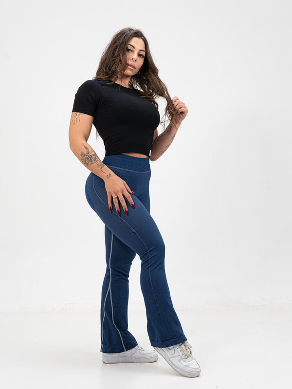 Flared Leggings Push Up